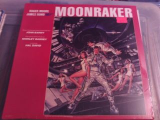 Factory Vintage Album James Bond Movie Soundtrack Moonraker