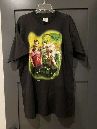 Green Day 1995 Insomniac Photo T - Shirt Single Stitch Dookie Xl Authentic Vintage