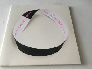 Paul Mccartney,  Ever Present Past,  New/mint Uk 7 Inch With Rare Inner