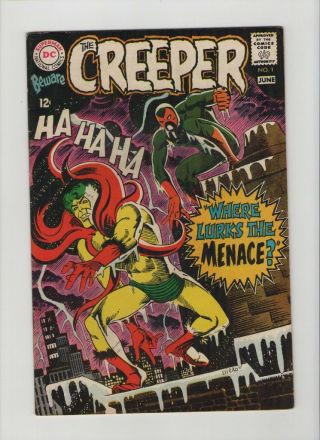 Beware The Creeper 1 - Steve Ditko Art - 1968 (grade 7.  0) Wh