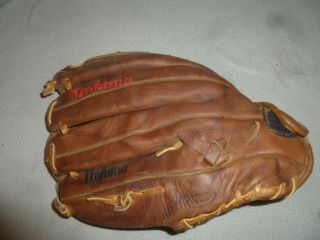 Vintage Baseball Glove Nokona Amg650 Cw Softball Mitt American Legend Series 13 "