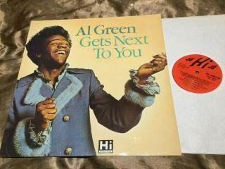 Al Green - Gets Next To You Lp Vinyl (hi Records Hi Uk Lp 403)