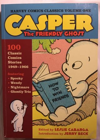 Harvey Comics Classics Casper The Friendly Ghost V 1 Sc - Rare Oop Dark Horse 2007