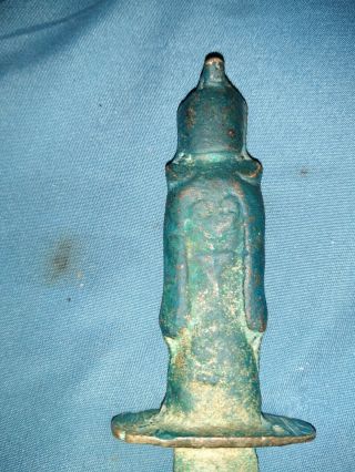 Extremely Rare Ancient Chinese Han Dynasty Bronze Dagger 3