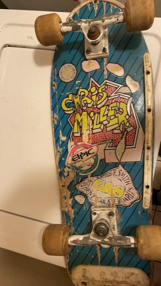 Vintage Skateboard,  Gordon & Smith Chris Miller