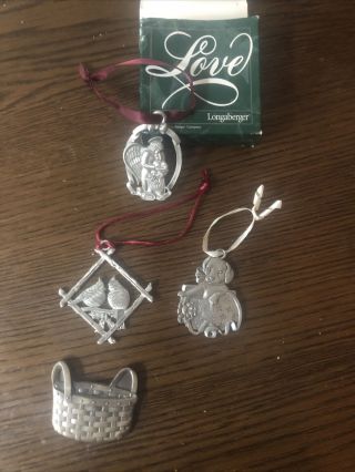 Blankenberge And Pewter Christmas Ornaments,  Magnet