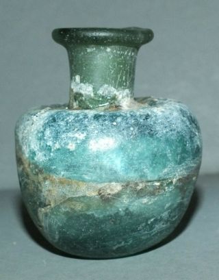 ANCIENT ROMAN GLASS Bottle Vase Vessel Pot Patina Afghanistan 2