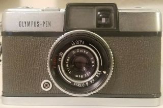 Collectible Vintage Olympus Pen 1/2 Frame Camera 1st Production 1959 -