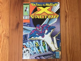 X - Factor 24,  Nm,  (jan 1988,  Marvel) The Fall Of The Mutants