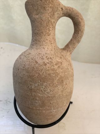 Holyland Canaanite Late Bronze Age Terracotta Pitcher Circa 1500 - 1400 Bc