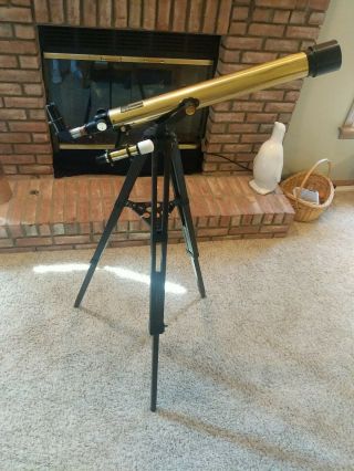 Vintage Meade Telescope Model 228,  D=60mm,  F=700mm,  F/11.  7