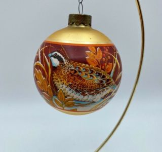 1978 Hallmark Christmas Ornament The Wonders Of Nature Glass Ball