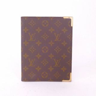 Louis Vuitton Monogram Book Cover Vintage Notebook Cover