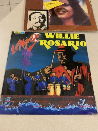 Willie Rosario Lo Mejor Rare Salsa Latin Record Lp Fuentes Records