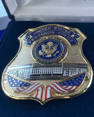 59th Presidential Inauguration Law Enforcement Badge Set. 3