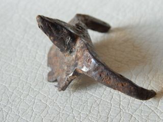 Ancient Iron Artifact For The Horse (ice Spike) 9 - 13 Century.