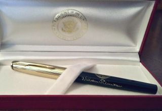 President Bill Clinton Parker Insignia White House Gift Pen - Presidential Seal