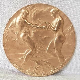 Bronze Medal Award San Francisco 1915 Panama Pacific International Expo 70,  5 Mm