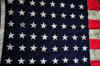 c.  1920s Vintage US Flag w/48 Stars - size 44x68 4