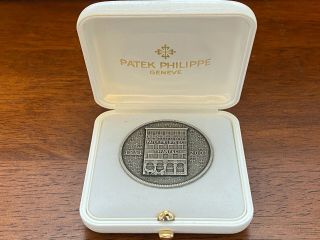 Patek Philippe & Tiffany & Co Sterling Silver 150 Years Anniversary Medal Unique