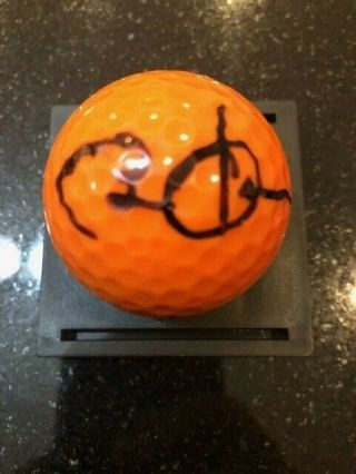 Obama Signed Golf Ball With Case Autograph - President Barack Obama 2
