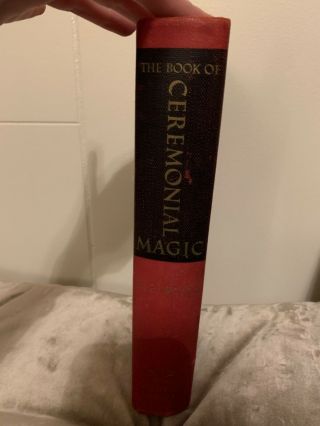 The Book Of Ceremonial Magic Arthur Waite 1961 Occult Goetia Vintage Rare Magick