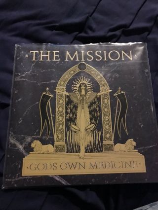 The Missions - God’s Own Medicine Vinyl Lp Record Album Ex