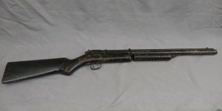 Vintage Benjamin Franklin Air Rifle Co.  Model 312.  22 Pellet Rifle For Repair