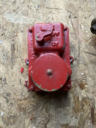 Vintage Walsall Industrial Switch With Brass Cap Large Size