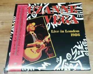 Suzanne Vega Live In London Japan 1986 A & M 6 Track Ep C20y3098