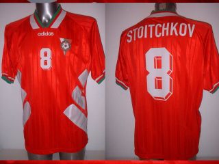 Bulgaria Stoichkov Adidas Adult Xl Football Soccer Shirt Jersey Vintage 94 Top