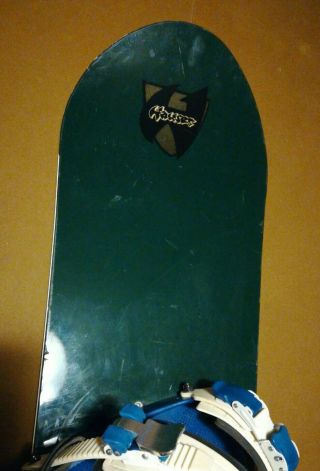 VTG 1995 Hauser Carve Square Tail Snowboard 153 Bend OR USA Wood Core Sintered 3