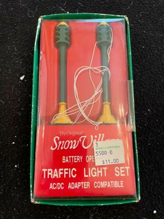 Dept 56 Snow Village Accessory - Traffic Light Set 55000