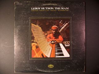 Leroy Hutson - The Man - 1974 - Funk/soul - Buddah Crs 8020 - Vinyl Lp Record Vg,