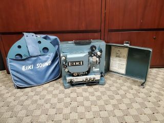 Vintage Eiki 16mm Motion Picture Sound Projector Model Rt - 0 Made In Japan