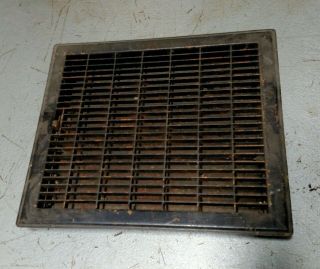 Reclaimed Vintage Antique Stamped Steel Register Vent 16 " X 14 " Fill The Hole