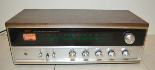 Vintage Sears Solid State Am/fm Stereo Receiver 570.  7405 Phono,  Rare Great