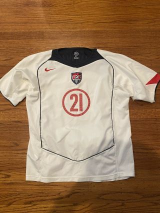 Nike Landon Donovan 21 Vintage Usmnt Usa Soccer Jersey Xl Rare 2004/05