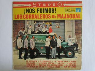 Los Corraleros De Majagual Cumbia Colombia Lp Peru Orange Label 70 