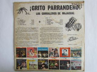 LOS CORRALEROS DE MAJAGUAL CUMBIA CHARANGA PACHANGA ORIG COLOMBIA LP 70 ' S 