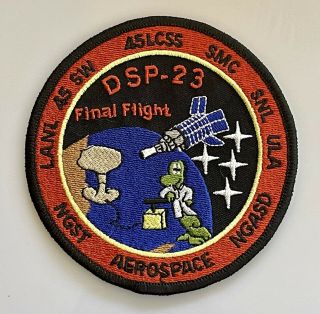 Ula Delta Iv Heavy Dsp - 23 Final Flight Mission Patch 4”