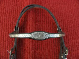 Show/trail Circle Y Vintage Western Headstall - Browband Style