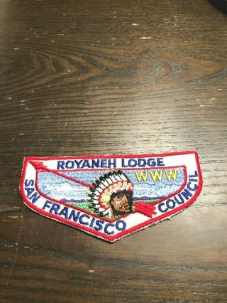 Oa Royaneh Lodge 282 F1a Flap Np