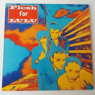 Flesh For Lulu - Self Titled - Vinyl Lp,  Insert Uk 1st Press Indie Goth Ex/ex,