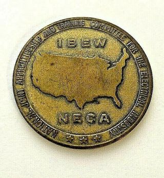 Vintage Ibew/neca Coin Token