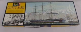 Vintage 1970 Revell Clipper Ship Cutty Sark Model Kit H - 394 Complete 1/96 Scale