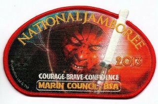 Boy Scout Marin Council 2013 National Jamboree Star Wars Jsp/csp Darth Maul