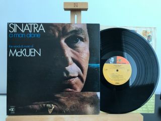 Frank Sinatra A Man Alone Reprise Records Fs1030 Usa 1969 Nm/vg,