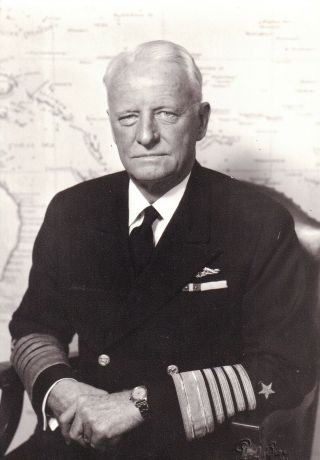 Chester Nimitz U.  S.  Navy Admiral Pach Brothers Photograph