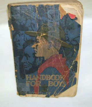 Handbook For Boys Boy Scouts Of America First Edition 22nd Printing